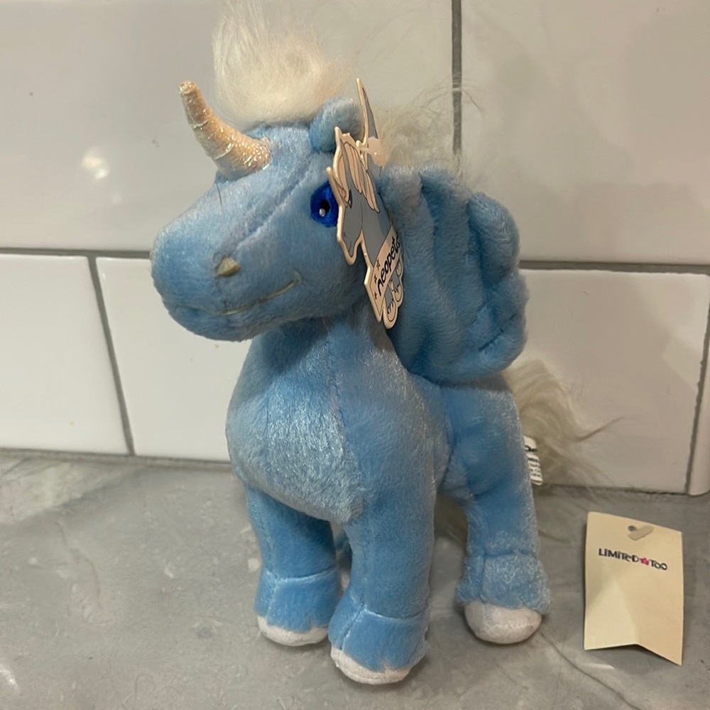 NWT Neopets Uni blue plush unicorn